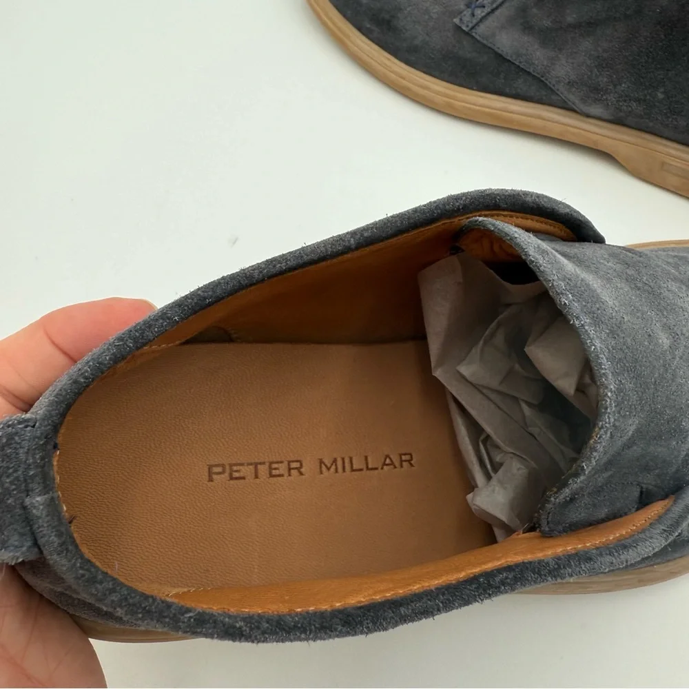 Peter Millar Men's Excursionist Leather Suede Chukka Shoes Boots‎ Size 9 NWOT